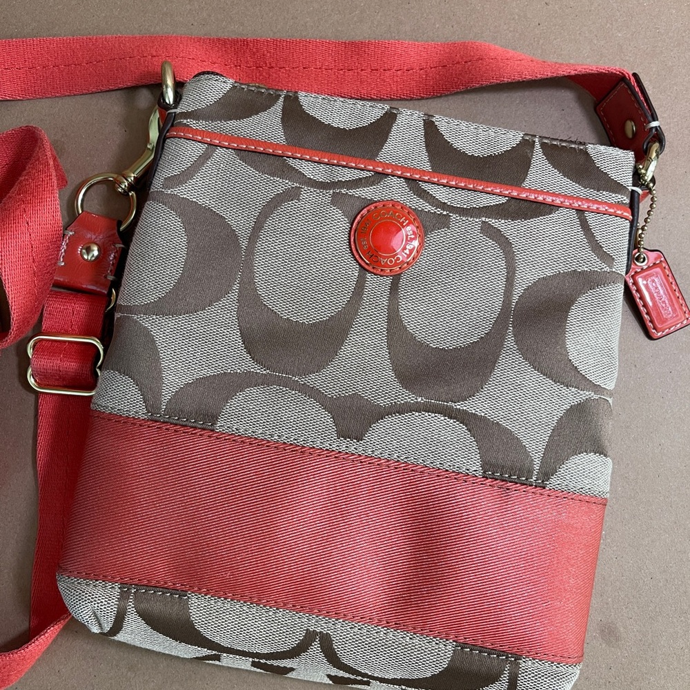 Coach Small Crossbody in Signature